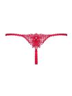 Стринги Obsessive Hetea thong red S/M вид 5