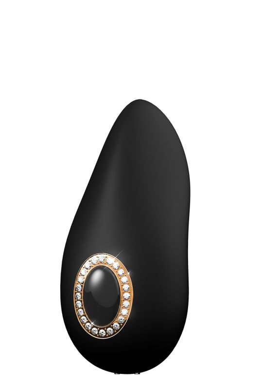 Кліторальний вібростимулятор Dream Toys PRESTIGE ELENA чорний вид 4