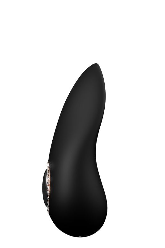 Кліторальний вібростимулятор Dream Toys PRESTIGE ELENA чорний вид 5