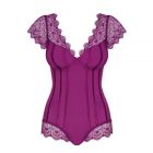 Боді Obsessive Moketta teddy purple S / M вид 4