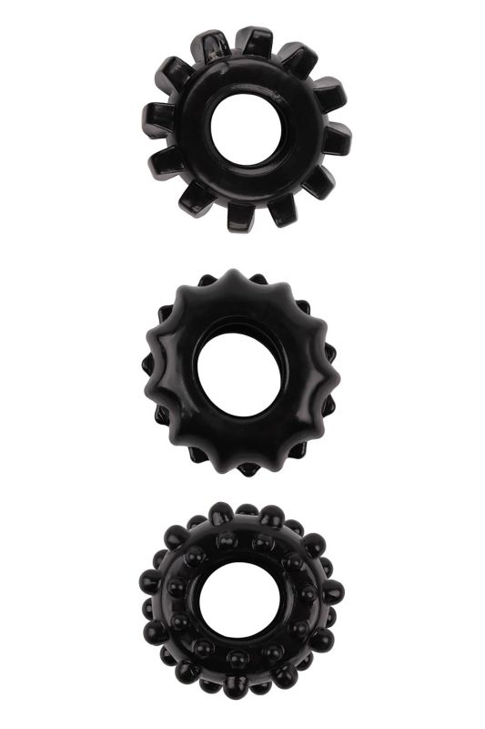 Набор эрекционных колец ALL TIME FAVORITES COCKRINGS вид 3