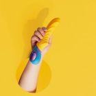 Вібратор PMV20 Tone для точки G, 23 см, жовтий вид 5