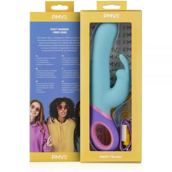 Вибромассажер кролик с вращающей головкой PMV20 META вид 7