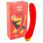Классический вибратор с рельефом Romp Hype красный вид 2