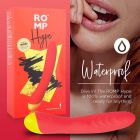 Классический вибратор с рельефом Romp Hype красный вид 7