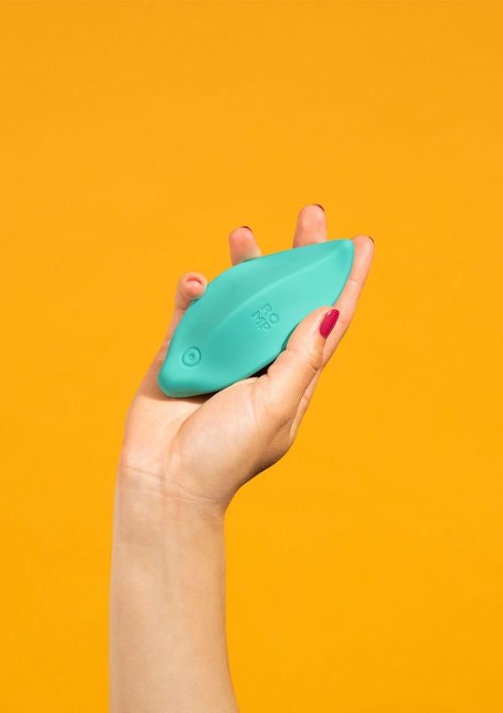 Вібратор кліторальний для трусиків Romp Wave зелений вид 10