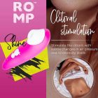 Клиторальный вакуумный стимулятор Romp Shine розовый вид 4