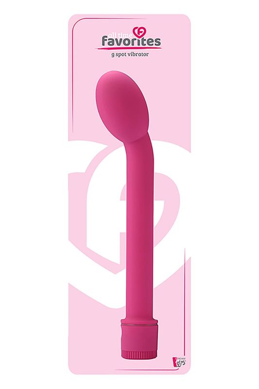 Вібратор для точки G ALL TIME FAVORITES G-SPOT VIBRATOR PINK вид 3
