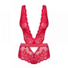Боди Obsessive 853-TED-3 teddy red S/M вид 6