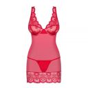 Боди Obsessive 853-CHE-3 chemise thong red S/M