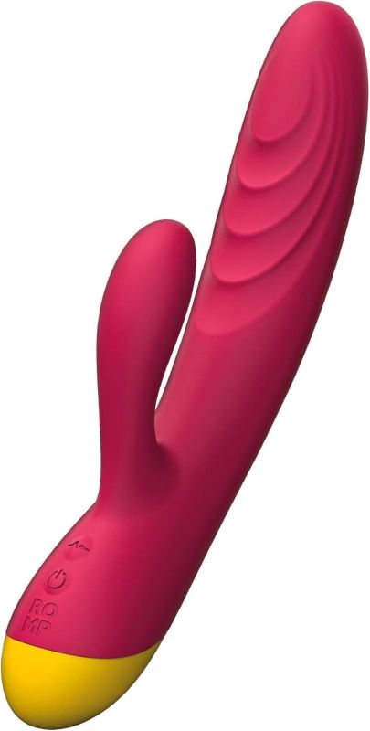 Вібратор Кролик Romp Jazz зі стимуляцією точки G, червоний вид 3