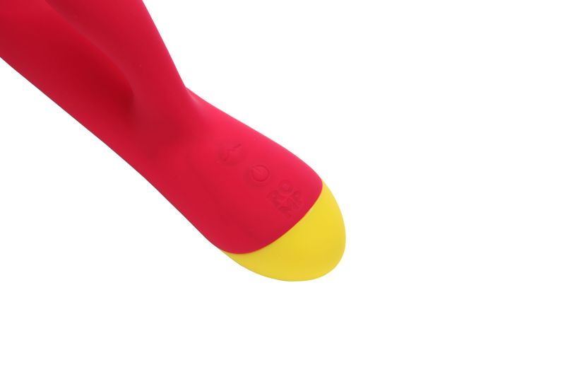 Вибратор кролик Romp Jazz со стимуляцией точки G, красный вид 6