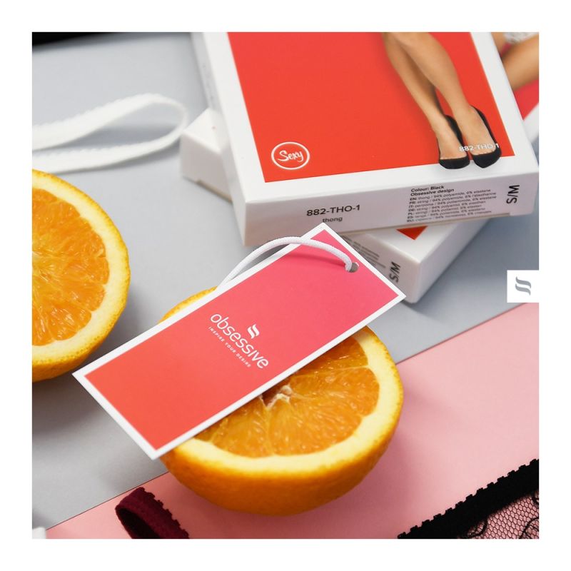 Бюстгальтер відкритий Obsessive Lovica L/XL, червоний вид 8