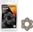 T331506 Эрекционное кольцо STAY HARD THICK BEAD COCK RING BLACK