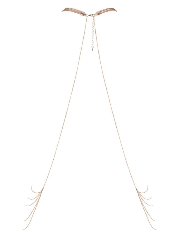 Ланцюжок на тіло з підвіскою Obsessive Bijoux 903 золотистий вид 7