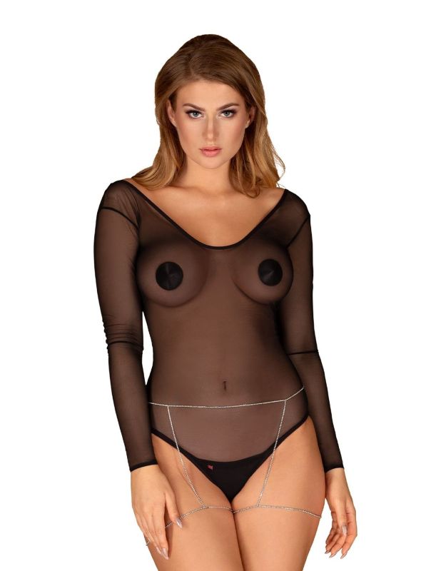 Цепочка на бедра с подвеской Obsessive Bijoux 905 серебристая вид 2