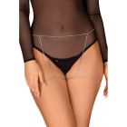 Ланцюжок на стегна з підвіскою Obsessive Bijoux 905 срібляста вид 3