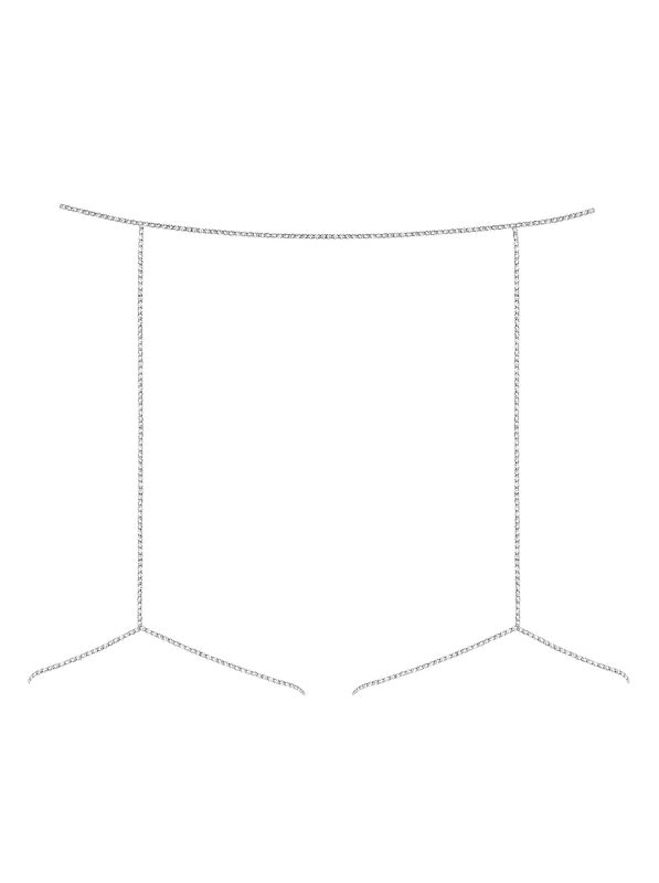 Цепочка на бедра с подвеской Obsessive Bijoux 905 серебристая вид 6