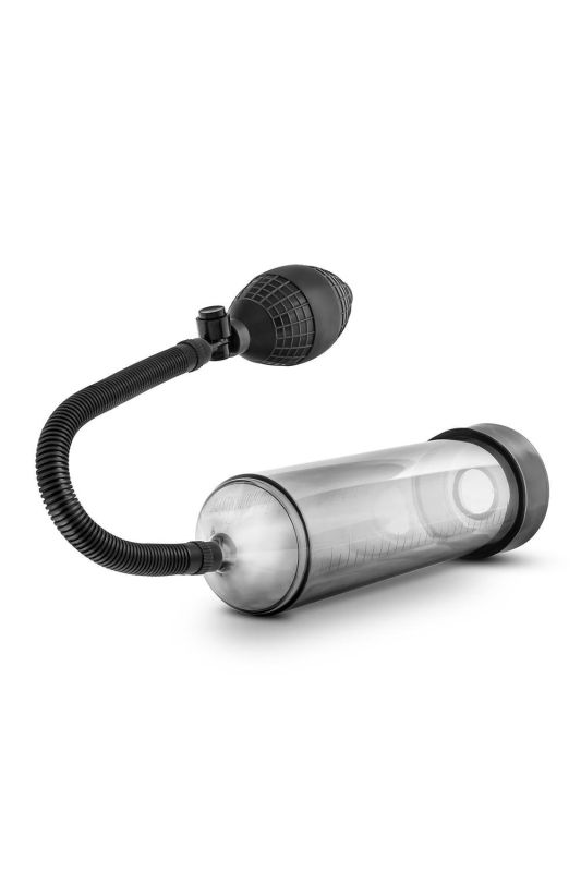 Вакуумна помпа Blush Performance VX101 з ерекційним кільцем, прозоро-чорна вид 3