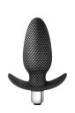 Анальная пробка с вибрацией 3 в 1 BLUSH SPARK THROTTLE AV-01 CARBON FIBER