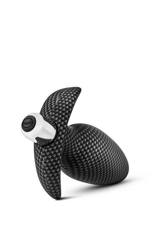 Анальна пробка з вібрацією 3 в 1 BLUSH SPARK THROTTLE AV-01 CARBON FIBER вид 5