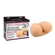 Мастурбатор-грудь с вибрацией Chisa Man Q Girl Cute Heart, телесный