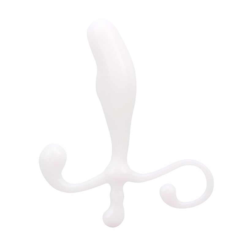 Стимулятор простати Chisa GK Power Party з анатомічним рельєфом, білий вид 3