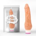 Вібратор реалістичний рельєфний Chisa Basic Luv Theory Beginner Rider, бежевий