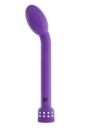 Вибромассажер для точки G со стразами Dream toys Good Vibes, фиолетовый