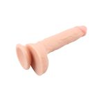 Фаллоимитатор реалистичный Chisa Ballsy Super Cock Lee Hani с мошонкой на присоске, телесный вид 7