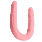 Двусторонний реалистичный фаллоимитатор Chisa HI BASIC, телесный вид 3