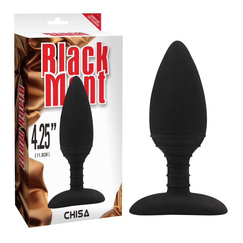 Анальна пробка з вібрацією Chisa Black Mont Anal Libido, чорна вид 2