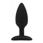 Анальна пробка з вібрацією Chisa Black Mont Anal Libido, чорна вид 3