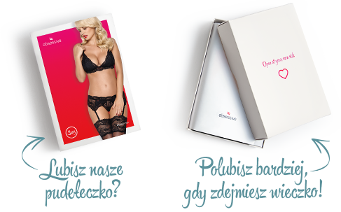 Комплект с поясом для чулок Obsessive 810-SEG-1 3 pcs set black S/M вид 5