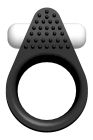 Эрекционное кольцо LIT-UP SILICONE STIMU RING 1, BLACK вид 3