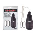 Вібропулі сріблясті Chisa Hi-Basic Double Play Bullets Vibrator з чорним пультом управління вид 2