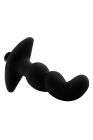 Масажер простати звивистий з вібрацією Blush Anal Adventures чорний вид 3