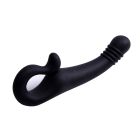 Массажер простаты универсальный Chisa Black Mont Hand Gun, черный вид 5