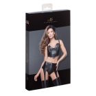 Пояс для чулков виниловый F166 Noir Handmade, черный, S вид 9