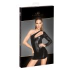 Сукня на один рукав вініл F199 Noir Handmade S вид 4