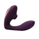 Вакуумний вібратор для пар Chisa Didi Double Orgasm, фіолетовий вид 3