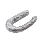 Фаллоимитатор двойной (двухсторонний) Chisa Dark Muscle Dixie Normous, серебристый вид 6