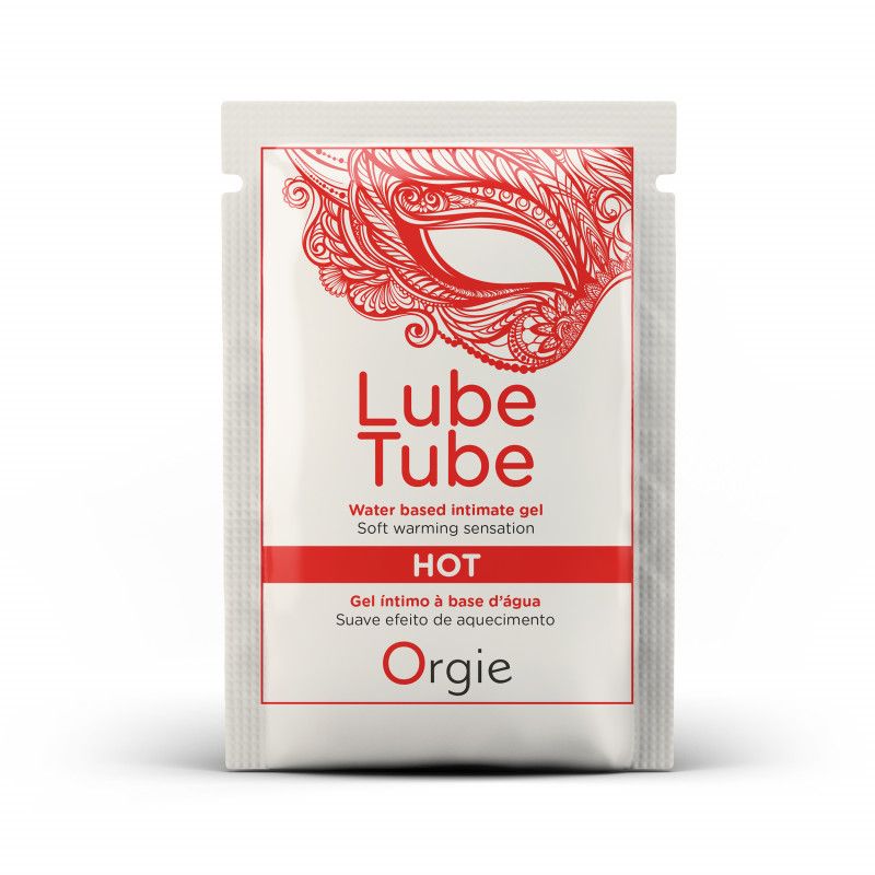 ПРОБНИК/Согревающая смазка для секса Orgie LUBE TUBE HOT, 2 мл вид 2