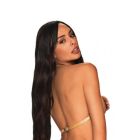 Бюстгальтер-портупея Obsessive A765 S/M/L Золотой вид 3