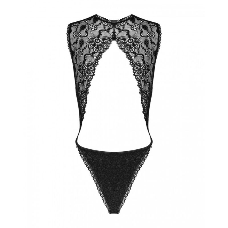 Боді Obsessive Elisetta Black S/M вид 5