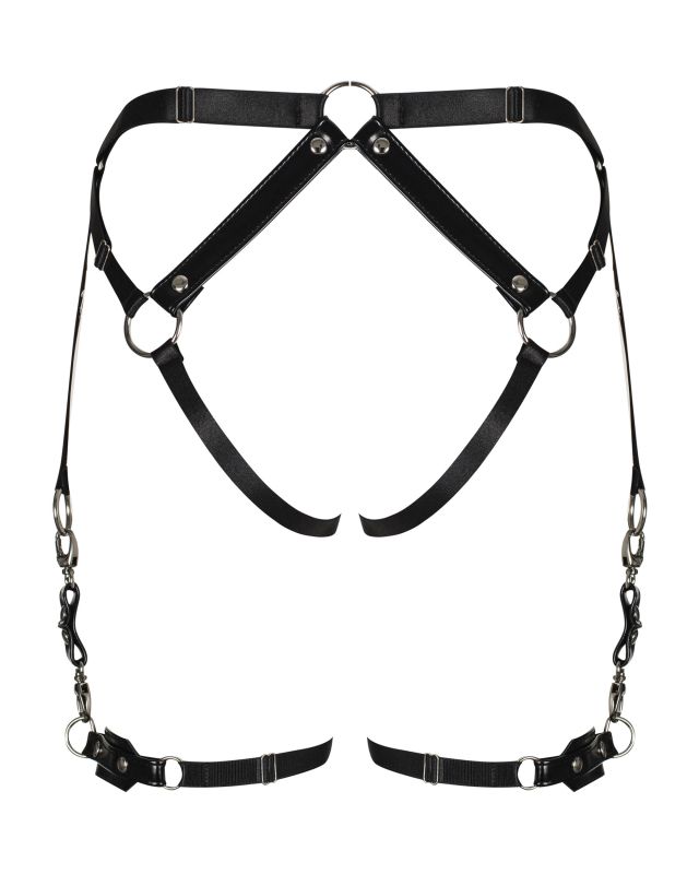 Гартери Obsessive A762 HARNESS Black XL/XXL вид 9