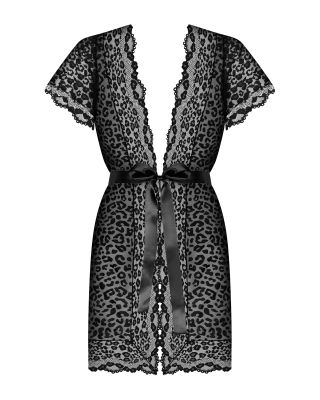 Сексуальний халат Obsessive Giully peignoir S/M
