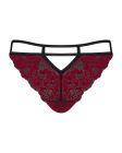 Трусики Obsessive Sugestina Bordeaux-Black S/M вид 9