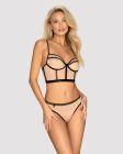 Комплект Obsessive Nudelia top & panties L/XL вид 2