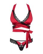 Комплект мереживний Obsessive Sensuelia S/M